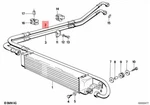 Genuine Bmw E30 Cabrio Engine Oil Cooler Hose Pipe Inlet Oem 17211707863 New. Price: $255.77.