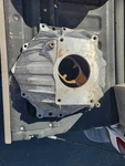 1975-1980 Chevy V8 Aluminum 4 Speed Bell Housing 360162 W/fork Muncie Saginaw Used. Price: $225.00.