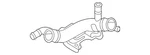 Genuine Audi Tube Assembly 4K0-121-485-Q New. Price: $198.38.