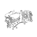 HOC00002AA Mopar Oil Cooler Hose For Jeep Grand Cherokee 2000 New. Price: $23.55.