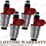 X4 Oem Hitachi/jecs Fuel Injector For 1990-1995 Nissan D21 Pickup 2.4 JS21-1 Remanufactured. Price: $159.99.