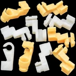 Rexka 5 Sets Door Handle Lock Rod Clips Kit For Toyota Lexus One Size, White New. Price: $11.62.