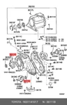 Genuine Oe Transfer Box Oil Seal, 9031141017 For Toyota 90311-41017 Neu. Price: $12.02.