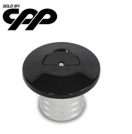 Eddie Motorsports MS265-35BK Black Flip-tab Gas Cap Stainless Steel 3.5" Od New. Price: $117.00.