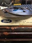 New C4AZ7B070B Front Clutch Disc Piston Spring 65-69 Mustang Fords See Below. Price: $19.55.