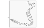 Genuine Ford Automatic Transmission Oil Cooler Tube CT4Z-7R081-B New. Price: $143.01.