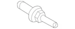 Genuine Ford Automatic Transmission Oil Cooler Hose Stud W715798-S442 New. Price: $11.34.