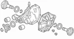 Differential Carrier Assembly Oem 19-24 Chevrolet Camaro 1YR Wrnty Used. Price: $199.00.