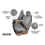 Ford Bronco 21-25 Covers Seatsaver Waterproof Polyester 1ST Row Black New. Price: $219.99.