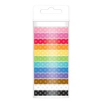 Crafts Doodlebug Washi Tape Polka Dots 12 Rolls Assorted Colors No Dups New. Price: $19.95.