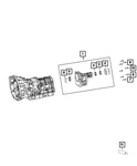 Genuine Mopar Screw 68333445AA New. Price: $12.22.