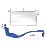 For Dodge Journey 12-19 Automatic Transmission Oil Cooler Hose Assembly New. Price: $65.77.