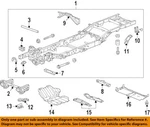 Gm Oem 14-20 Escalade Esv Frame Components-trans C'member 23208307 New. Price: $266.00.