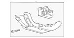 Genuine Ford Trans Mount Bracket L1MZ-6068-B New. Price: $167.67.