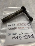 1950 To 1954 Packard Ultramatic Transmission Throttle Valve Lever - 421845 Used. Price: $12.00.