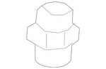 Genuine Gm Automatic Transmission Fluid Cooler Line Connector 84240288 New. Price: $14.21.
