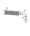 Genuine Mopar Transmission Oil Cooler Hose And Tube 57009097AA New. Price: $74.82.
