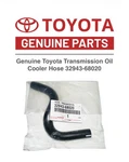 Genuine Toyota Transmission Oil Cooler Hose 32943-68020 New. Price: $35.94.