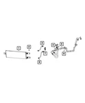 Genuine Mopar Jumper Tube 68564828AA New. Price: $11.24.