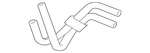 Genuine Mitsubishi Cooler Line MR983923 New. Price: $17.53.