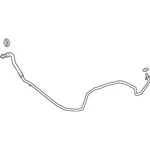 Genuine Mercedes-benz Oe Oil Line 222-270-37-01 New. Price: $144.51.