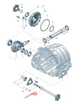 New Audi A5 8T Front Left Flanged Shaft 0B6409355A No Import Duties To. Price: $557.81.