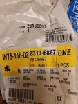 Genuine Gm Automatic Transmission Auxiliary Fluid Cooler Inlet Line 23136867 Oem New. Price: $19.99.