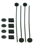 Derale 13001 Plastic Rod Mounting Kit, Silver New. Price: $15.99.