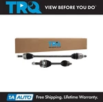 Trq Front Cv Axle Shaft Set For 2011-2015 Hyundai Sonata 2011-2016 Kia Optima New. Price: $184.95.