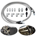 For Gm 4L60E 4L80E Automatic Transmission Cooler Hose Line 6AN Fiber & Braid New. Price: $39.90.