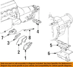 Gm Oem-automatic Transmission Mount 15767858 New. Price: $50.73.