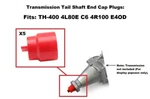 TH400 & 4L8OE Transmission Tail Shaft Plugs! For Classic Gm Buick Chevy Olds Etc New. Price: $12.00.