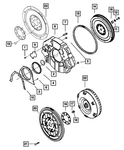 Genuine Mopar Transmission Adapter Cover 5086759AA New. Price: $20.76.