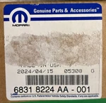 17-24 Dodge Jeep Ram Fiat Complete Valve Body Factory Mopar 68318224AA Oem New. Price: $529.99.
