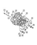 Genuine Mopar Bearing 5083977AA New. Price: $56.10.