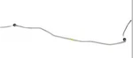 Gm 15817501 Transmission Cooler Rear Inlet Line For Bravada Trailblazer Envoy Oe New. Price: $23.98.