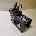 Original Jaguar MK10 420G Pedal Box Bracket Assembly With Master Cylinders Used. Price: $249.99.