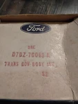 Nos Genuine Oem Ford D70Z-7C063-A Transmission Governor Body Assembly New. Price: $49.99.