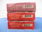 Set Of (2) Vintage (nos) "national" Brand Chevy Large Truck Axle/pinion Seals New. Price: $9.95.