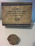 Vintage 1936-1963 Chevrolet Differential Rear End Standard Drain Plug Champ Used. Price: $13.08.