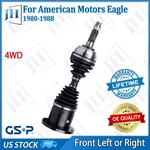 Oe Front Left/right Cv Axle Shaft For 1980-1988 American Motors Eagle Spirit 4WD New. Price: $129.09.