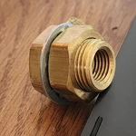 Gillig Bulkhead Fitting Connection Brass 1/4" Npt And 3/8" Thread Pn 54-13093-00 New. Price: $22.99.