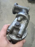 Early Vokes BN4 100-6 E196 Austin Healey 3000 Oil Filter Housing 1956 Used. Price: $165.00.