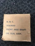 Cckw Gmc G508 Oil Seal 2030600 Front Axel Shaft WW2 New. Price: $13.00.