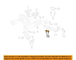 Ford Oem 01-23 E-150 Engine Mounting-trans Nut N807479S102 New. Price: $16.99.