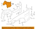 Ford Oem 15-23 Mustang Fender Components-insulator FR3Z3C078A New. Price: $77.07.