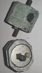 2 Genuine Bmw Automatic Transmission Mounts Gearbox Carrier Mounting Kit For New. Price: $55.00.