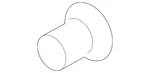 Genuine Volkswagen Support Bushing 1K0-129-734-C New. Price: $6.65.