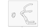 Genuine Toyota Hose Assembly 32930-08060 New. Price: $106.76.