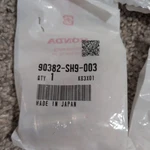 Genuine Honda Drive Shaft Bolt 90382-SH9-003 New. Price: $10.00.